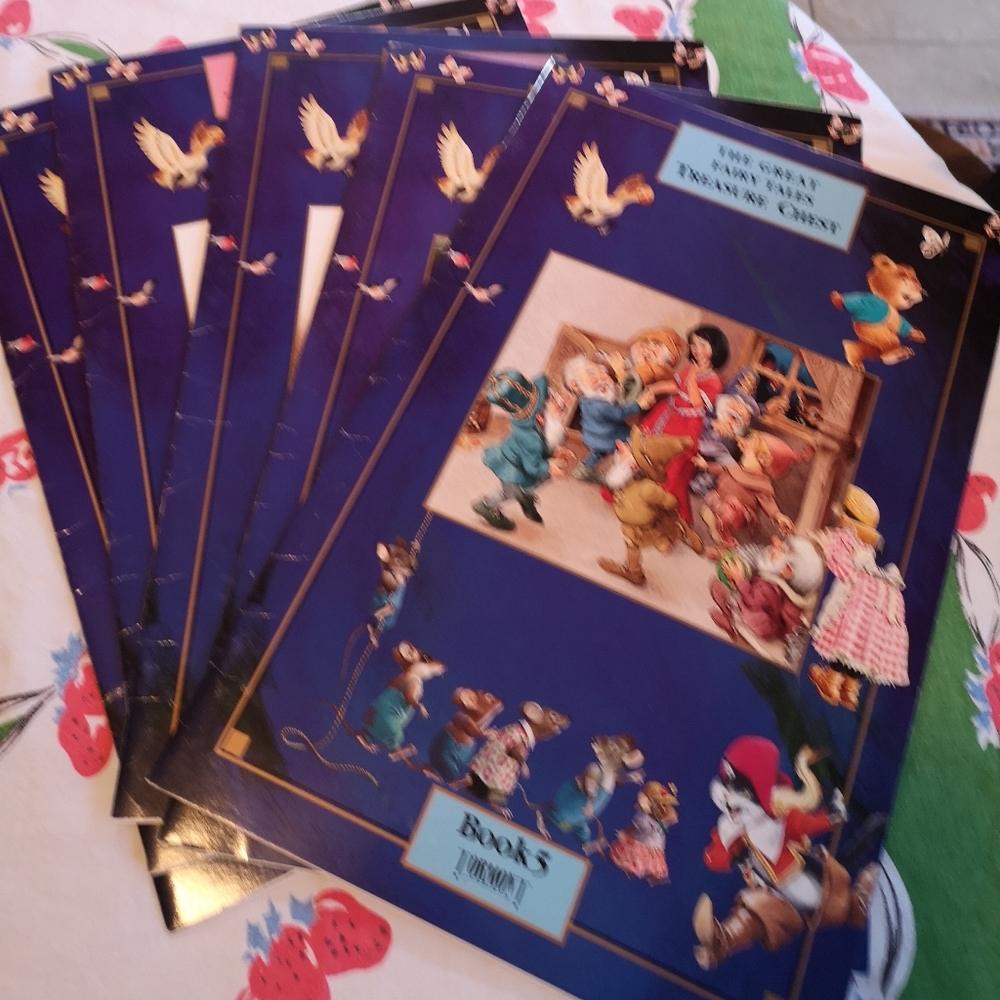 Set of 5 Oversized Stories Books.  Fairy Tales (no case)
